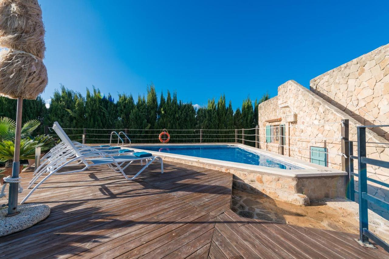 Villa Can Pau, Pool And Garden Close To The Beach ポルト・ダルクディア エクステリア 写真