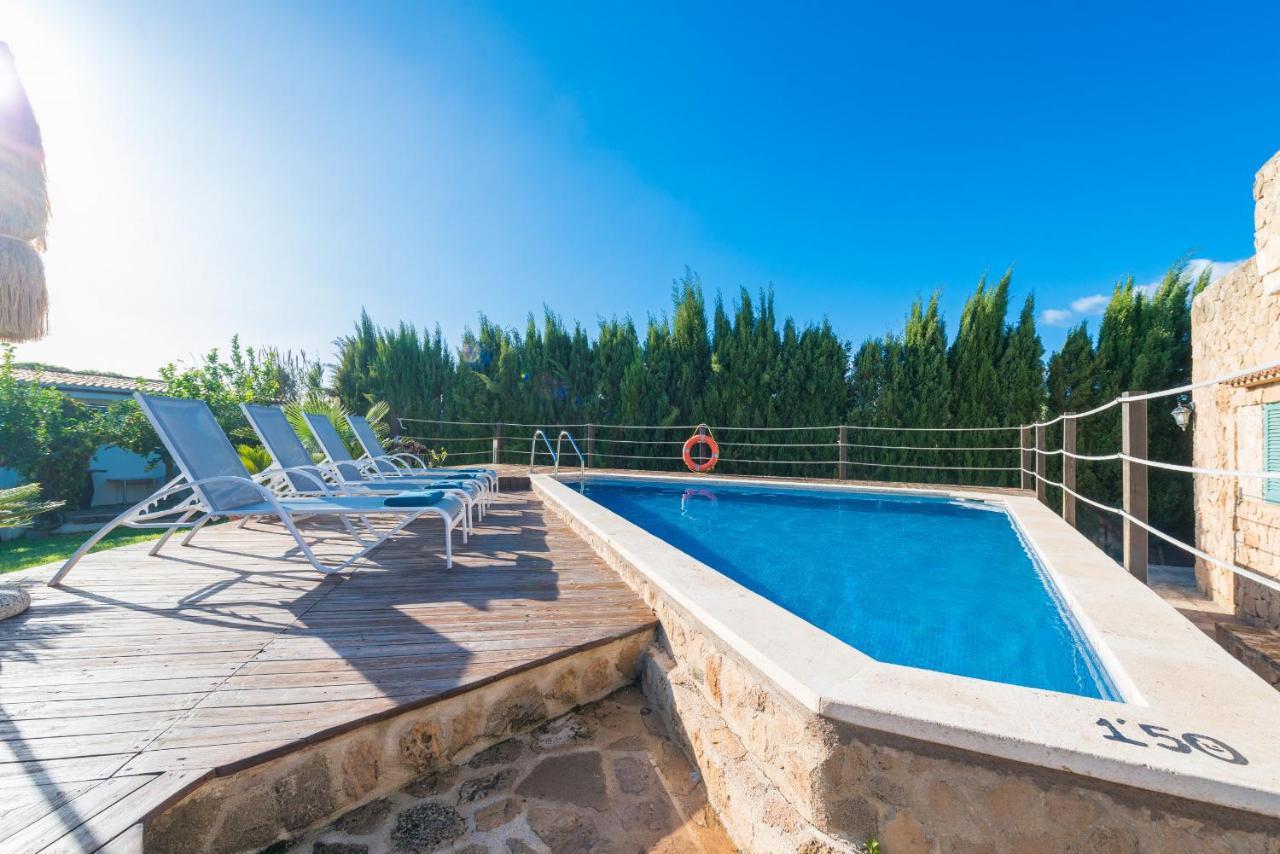 Villa Can Pau, Pool And Garden Close To The Beach ポルト・ダルクディア エクステリア 写真